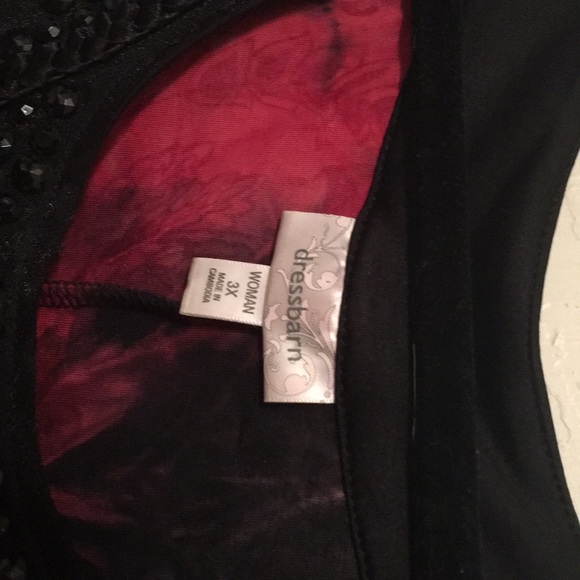 Velvet burnout top - Picture 5 of 5